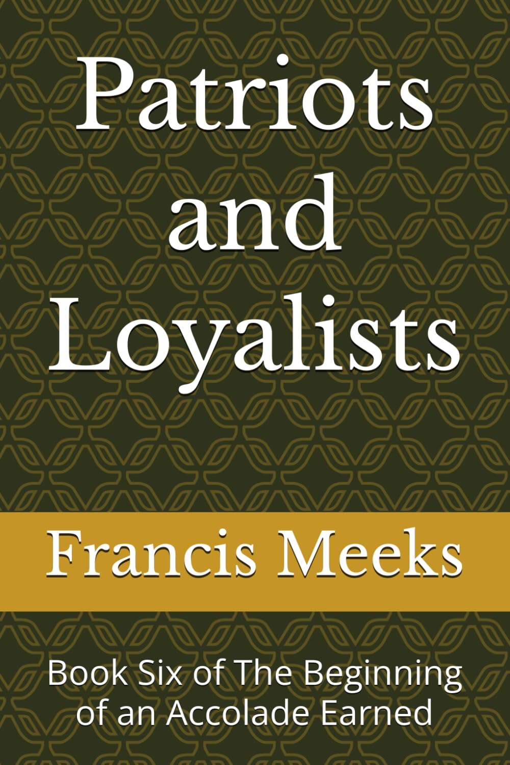 Patriots and Loyalists: Book Six of The Beginning of an Accolade Earned