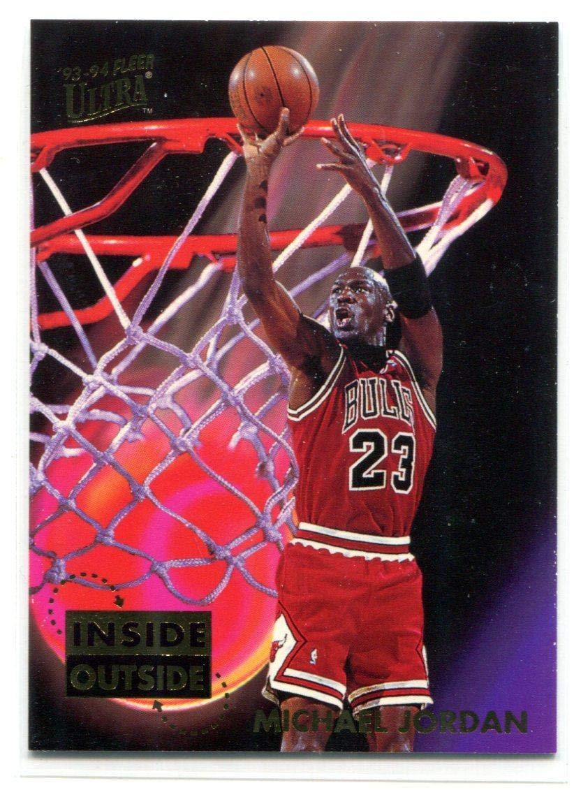 Amazon.com: Michael Jordan 1993-94 Fleer Ultra Inside Outside #4 