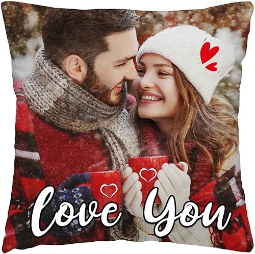 Funda de almohada personalizada con imagen, funda de almohada personalizada con tus seres queridos, funda de almohada personalizada para regalar