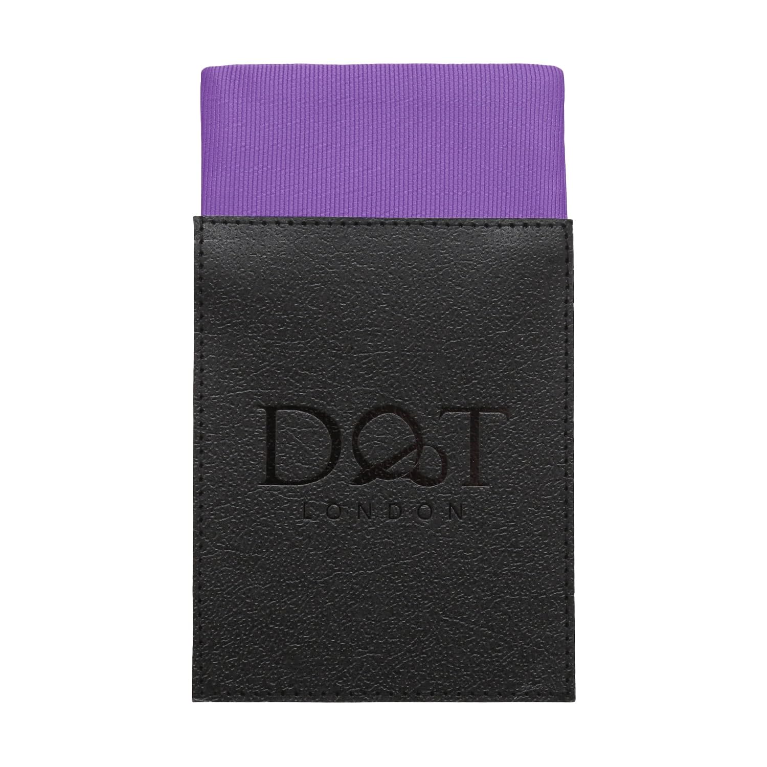 DQT Mens Plain Twill Pre-Folded Pocket Square - Wedding, Business & Formal Suit Handkerchief - Mauve Purple - Fold