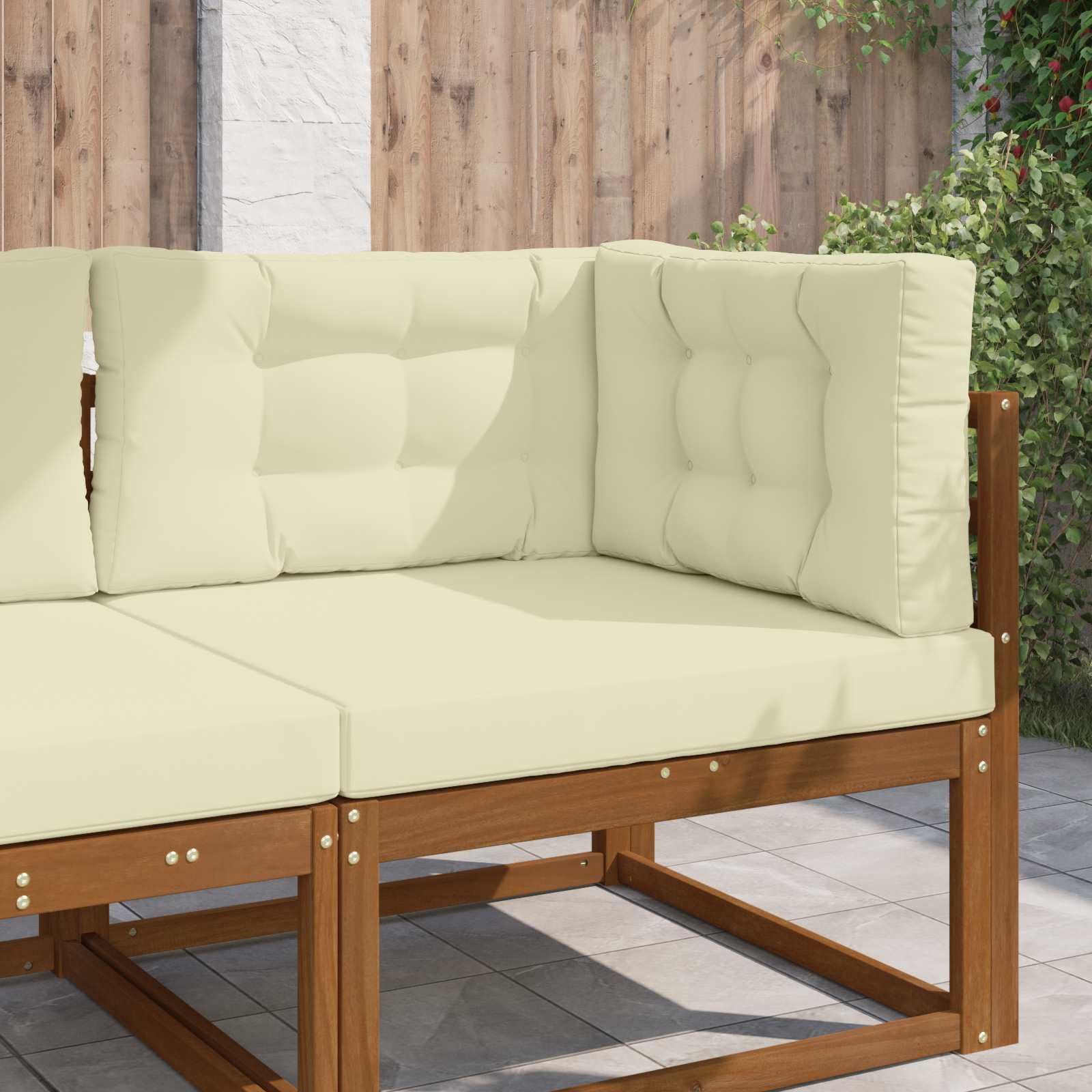 Coussins de canapé pour extérieur de haute qualité avec housse ergonomique
