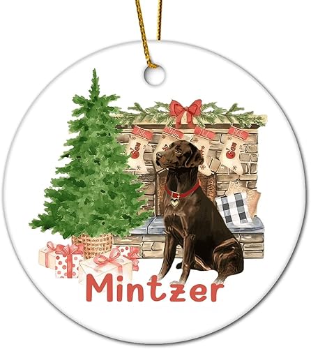 Miniatura 6 de Chow Chow Red Ornaments Personalized Dog Ornament Custom Christmas Pet Ornament Pet Remembrance Keepsake Dog Memorial Gift 3" Pet Keepsake for Xmas