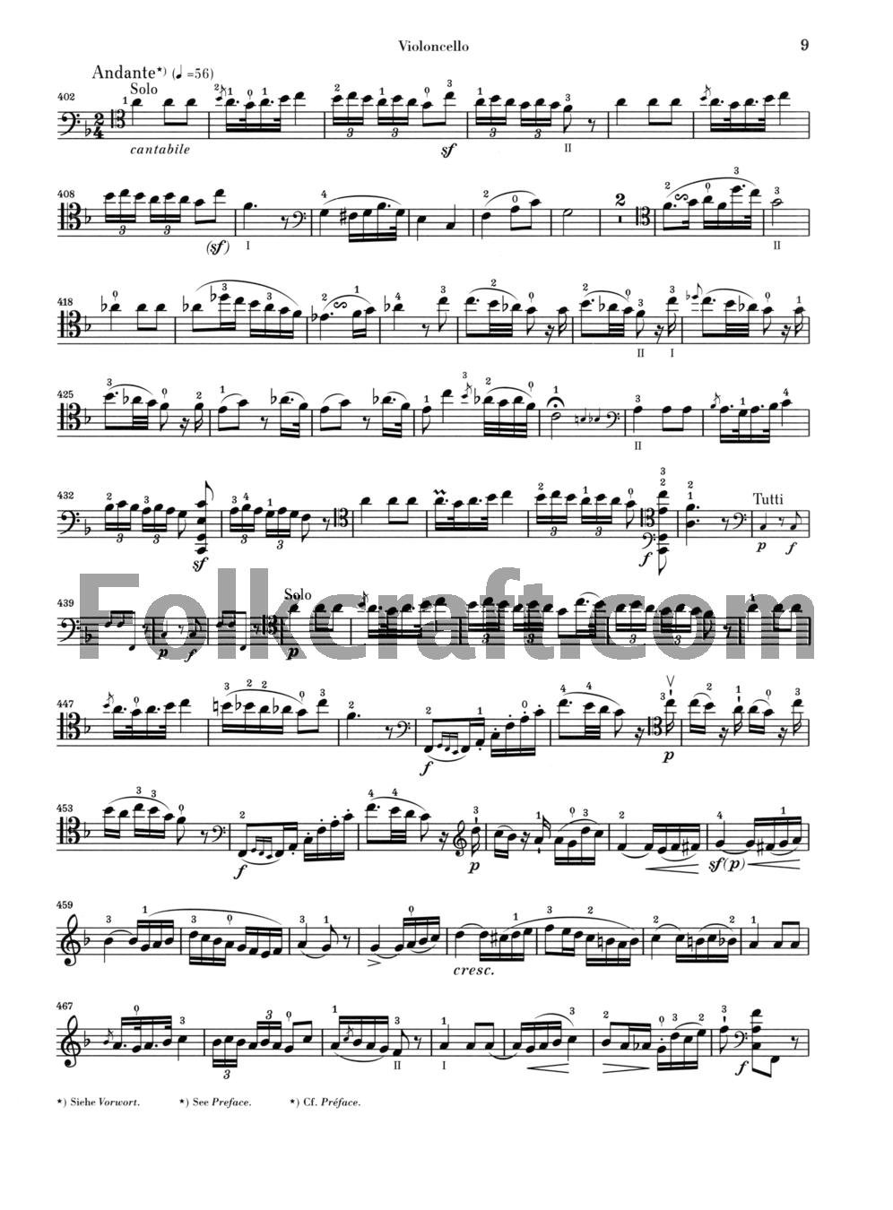 Potpourri Op95 (fantasía) violonchelo y orquesta (reducción de piano)