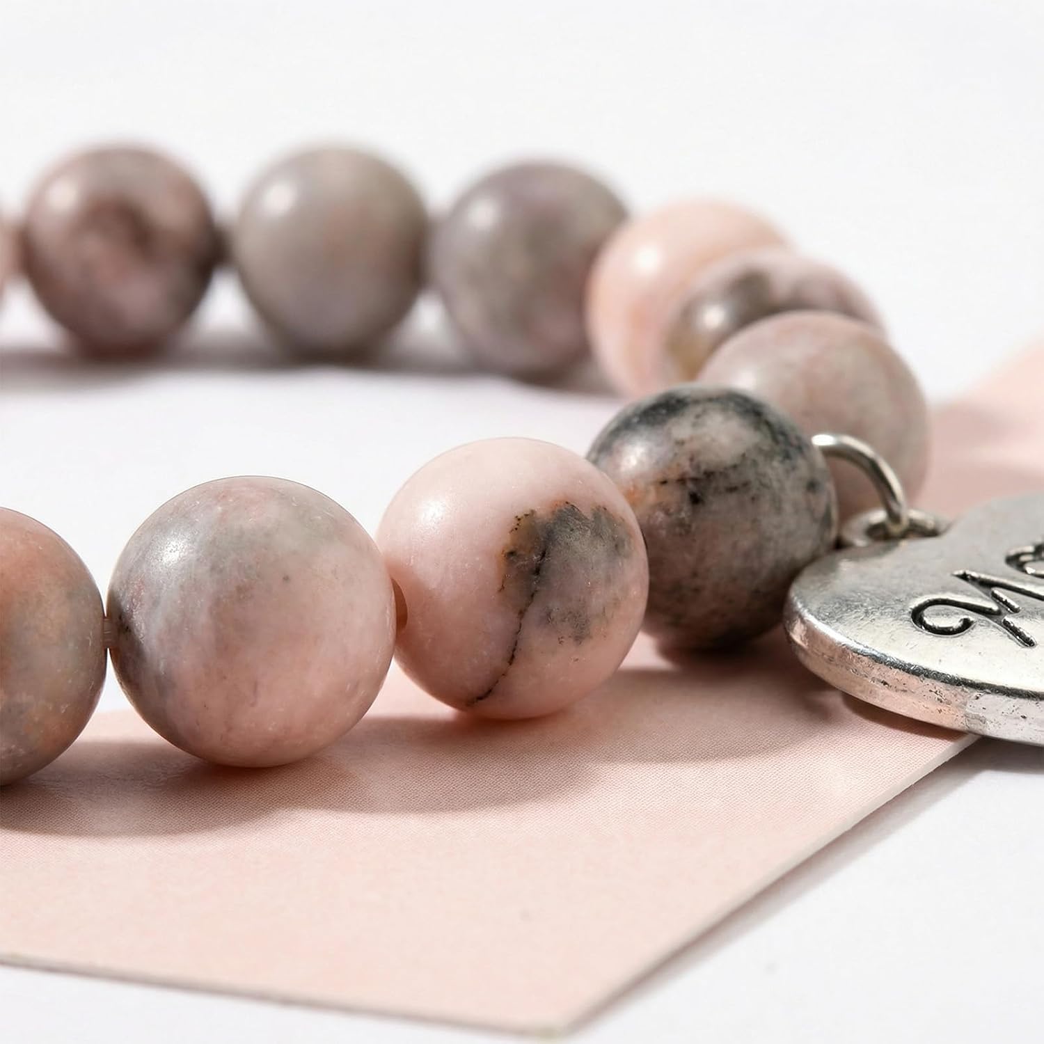 Mother Daughter Bracelet,Handmade Jewelry Gift for Dad Mom & Me