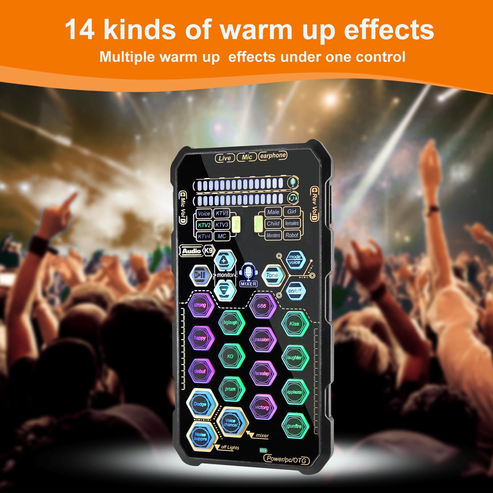 Amazon.com: Small Handheld Sound Card Set for Podacsting