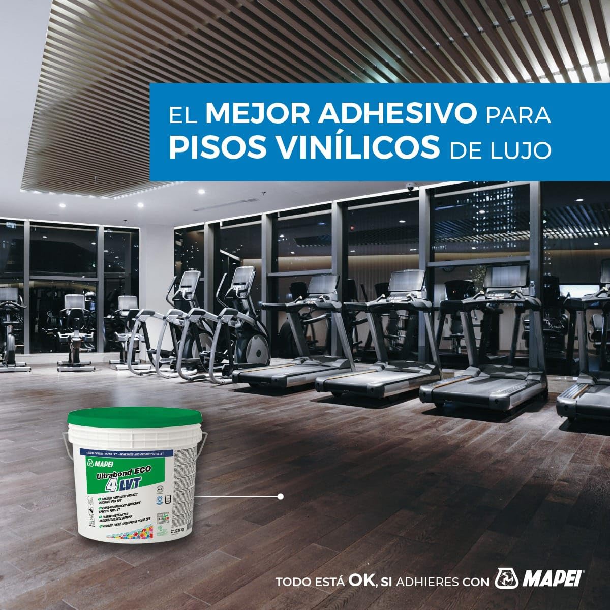 Mapei ULTRABOND ECO 4 LVT klej do wykładzin z mikrofibry 14 kg