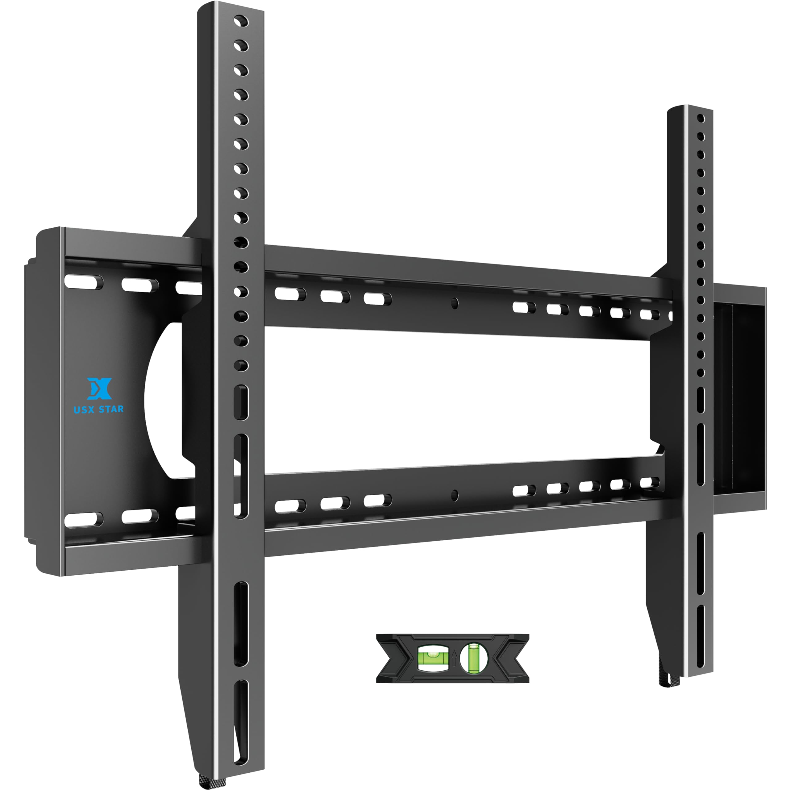 Heavy Duty TV Wall Mount for 55-100 inch Large TVs up to 200 LBS & 800x600 mm Vesa, Ultra Slim Fixed TV Mount, Low-Profile TVS Bracket, 16" 24" 32" Wood Stud, Fit Most 65+ 75+ 85 86 90 98 100 TVs