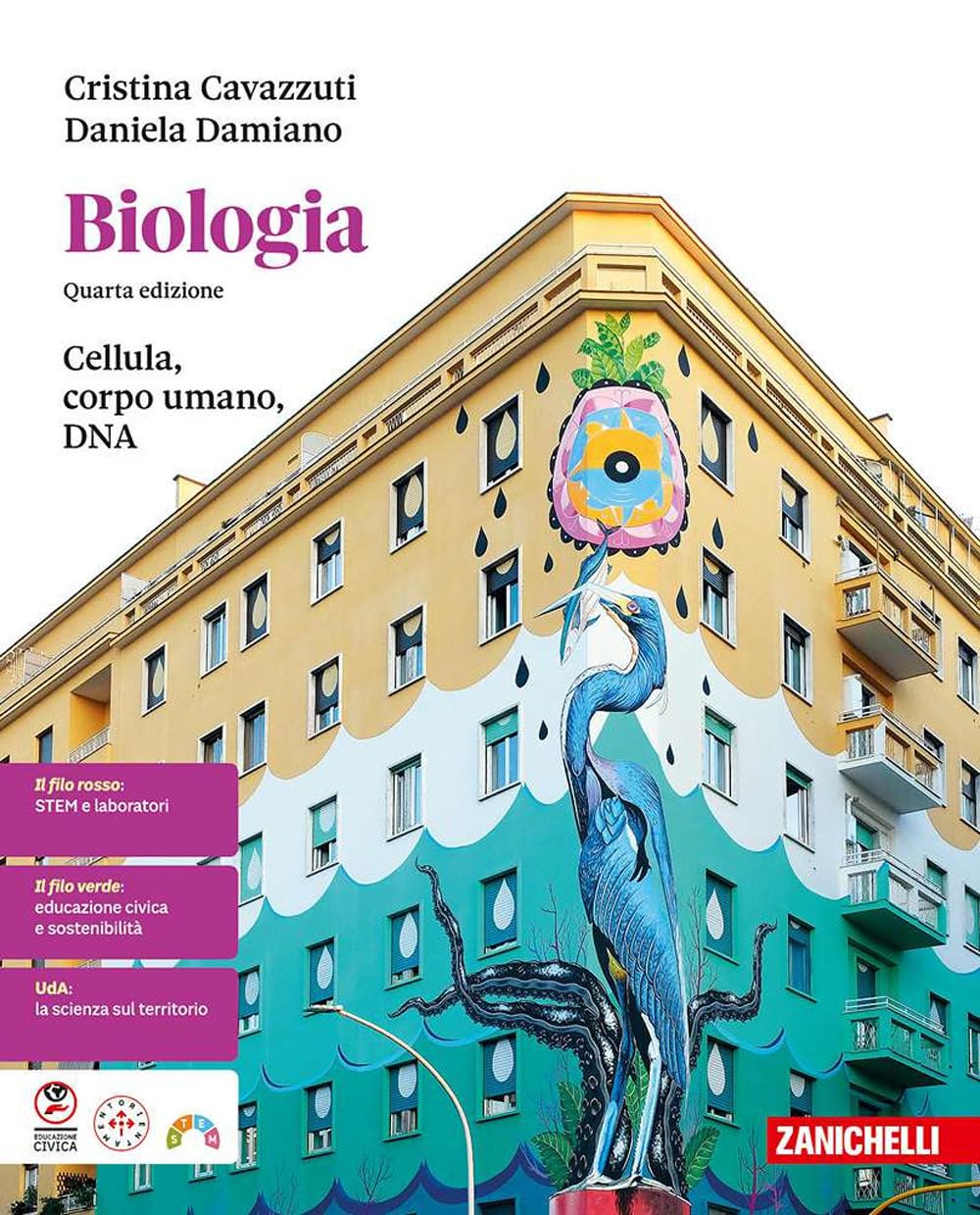 BIOLOGIA 4ED. - CELLULA, CORPO UMANO, DNA (LDM) - (9788808646835) + Materiali didattici – Rebillo