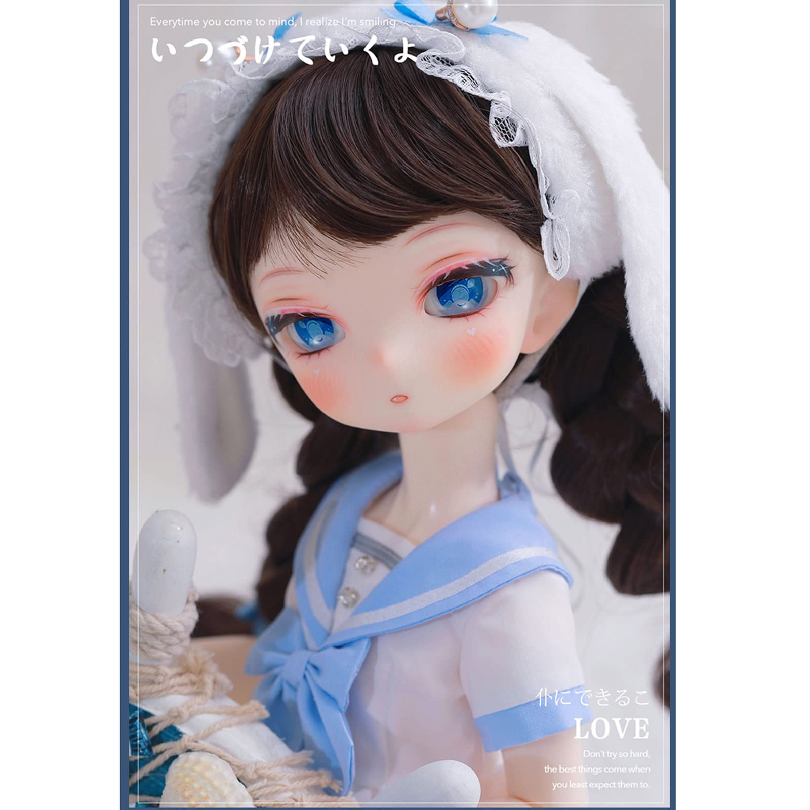 ☆未使用☆ 微光少女　可動式　ドール　ボディ　素体　① Imomodoll 1/4女の子ドールボディ Mimitu body 2.0Ver S胸 小