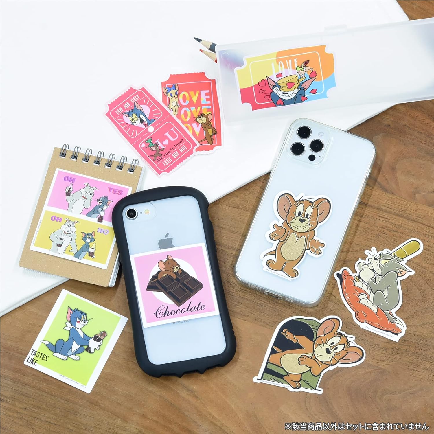 Gourmandise Tom and Jerry Mobile Sticker A TMJ-188A