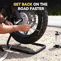 Vista 6 de Juego de reparación de neumáticos compacto de Autown con tapones para arreglar pinchazos y enchufar planos con facilidad - Kit de reparación