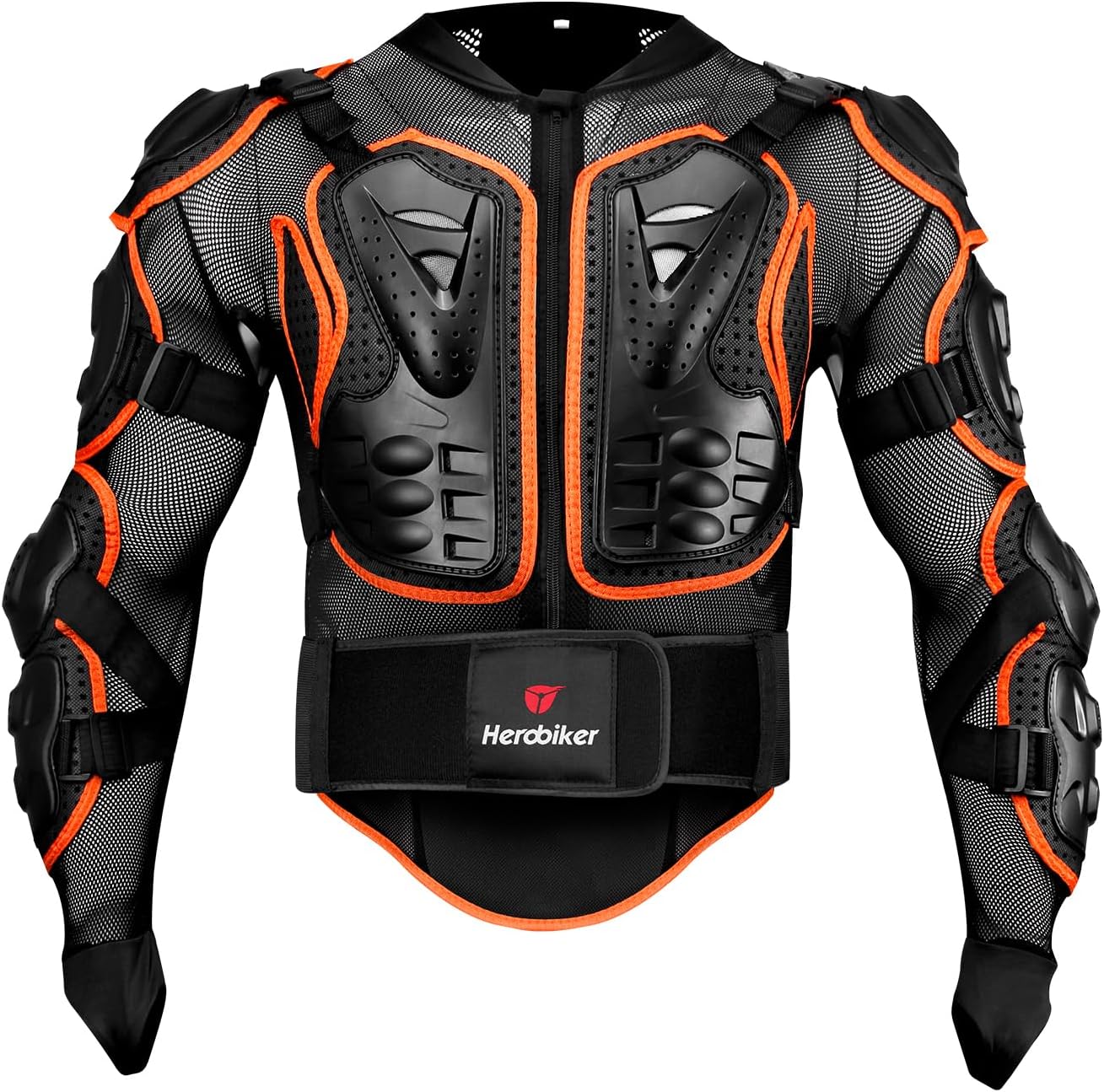 HEROBIKER Motorcycle Full Body Armor Jacket spine chest protection gear Motocross Motos Protector Motorcycle Jacket 2 Styles