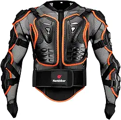 HEROBIKER Adulto Unissex Jaqueta De Proteção Corporal Completa Para Motocicleta, Coluna E Peito, Equipamento Motocross, Protetora 2 Estilos