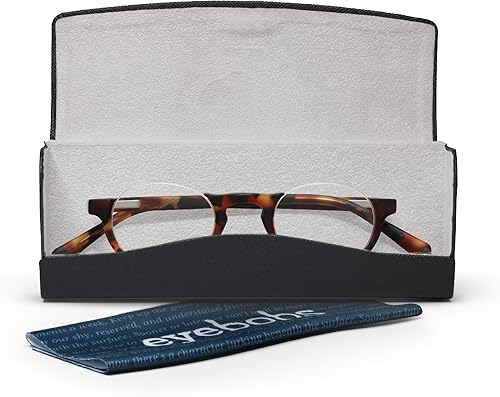 Miniatura 6 de eyebobs - Vicepresidente  Gafas de lectura prémium para hombres y mujeres  Marco de medio borde para caras estrechas  Disponible en 0.0x - 4.0x