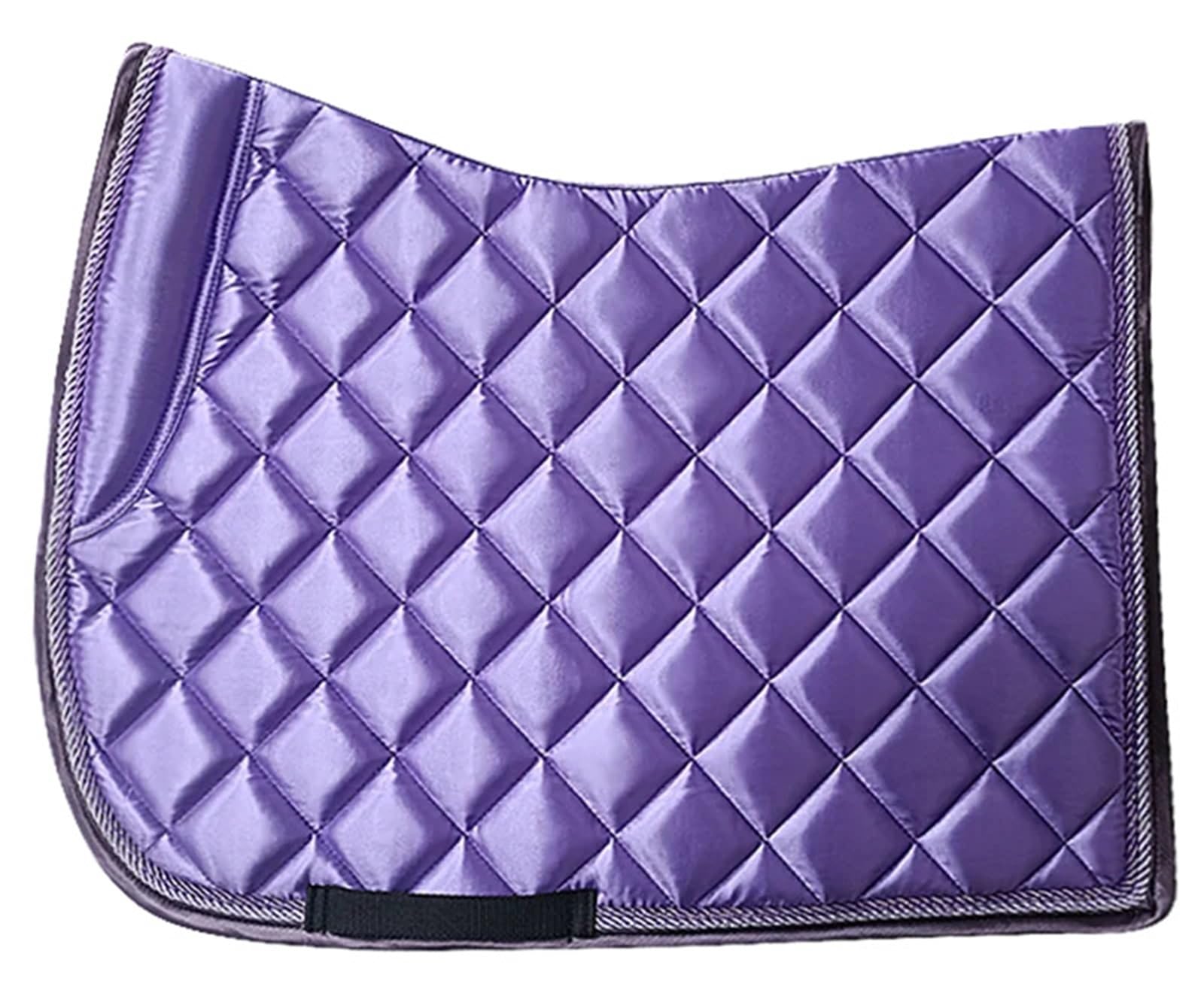 Mantilla para Caballo Almohadillas de satén for Silla de Montar, Equipo Ecuestre, Doma, Caballo de Salto, Almohadilla for Silla de Montar, Equipo de equitación Ecuestre
