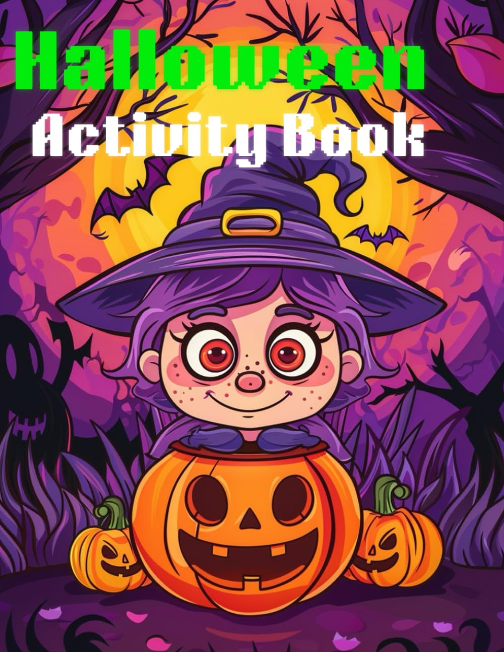 Halloween Book Activity for Children