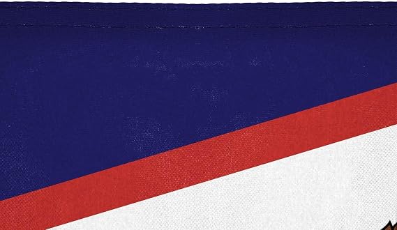 Samoa Flag 5ft x 3ft (150cm x 90cm) American Samoa Design - Samoan National Banner Weather Resistant Polyester for Outdoor Display Garden Sports Events Pacific Rugby