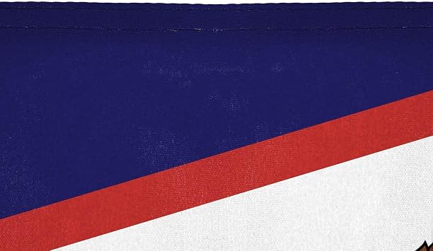 Samoa Flag 5ft x 3ft (150cm x 90cm) American Samoa Design - Samoan National Banner Weather Resistant Polyester for Outdoor Display Garden Sports Events Pacific Rugby