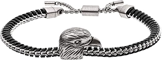 emporio armani stainless steel bracelet