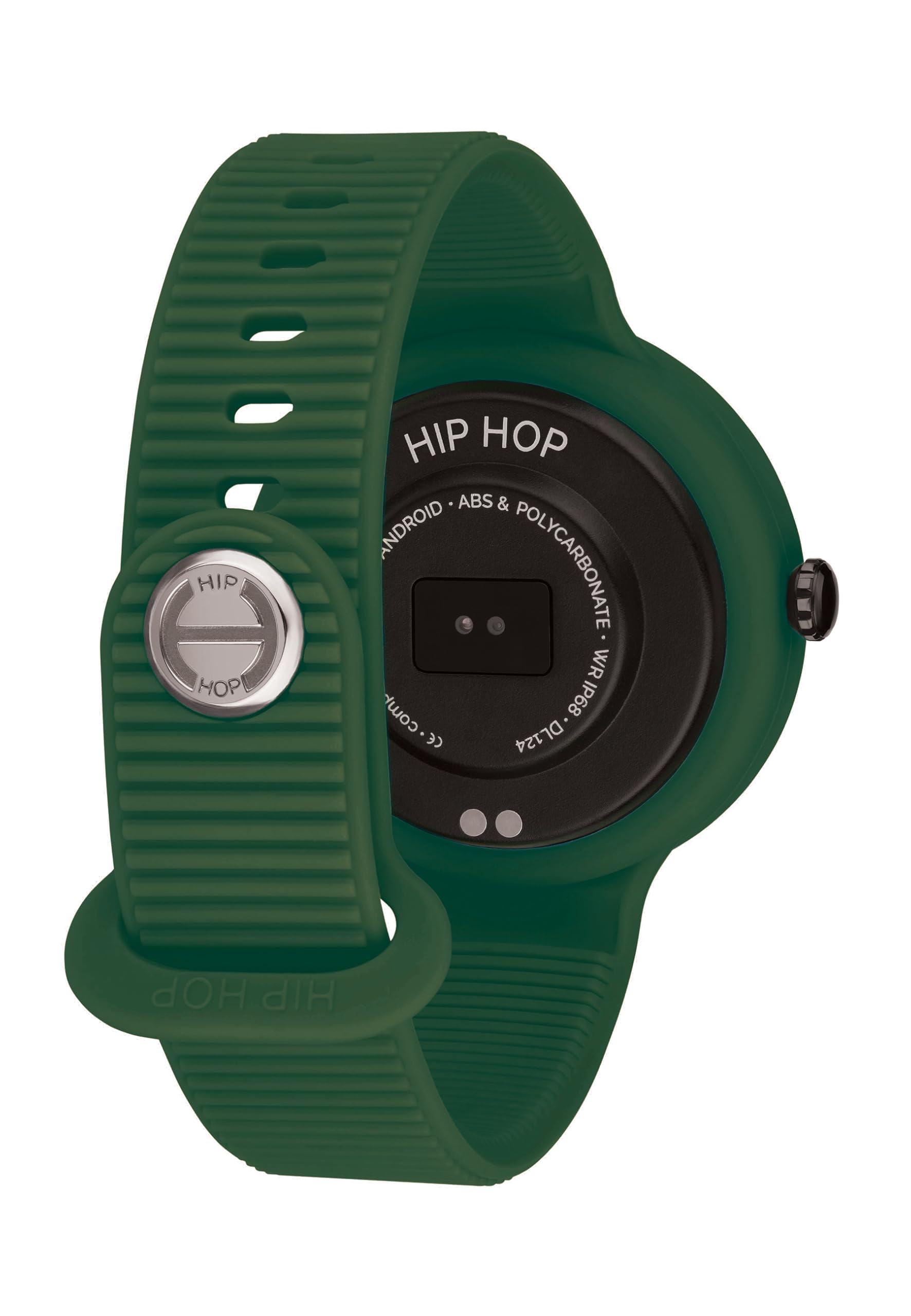 HIP HOP, Hero.NEXT Smartwatch męski z 2 wymiennymi silikonowymi paskami, inteligentny zegarek z wyświetlaczem 1,09 cala, Bluetooth 5.0, funkcje zdrowotne i sportowe, kompatybilny z iOS i Androidem
