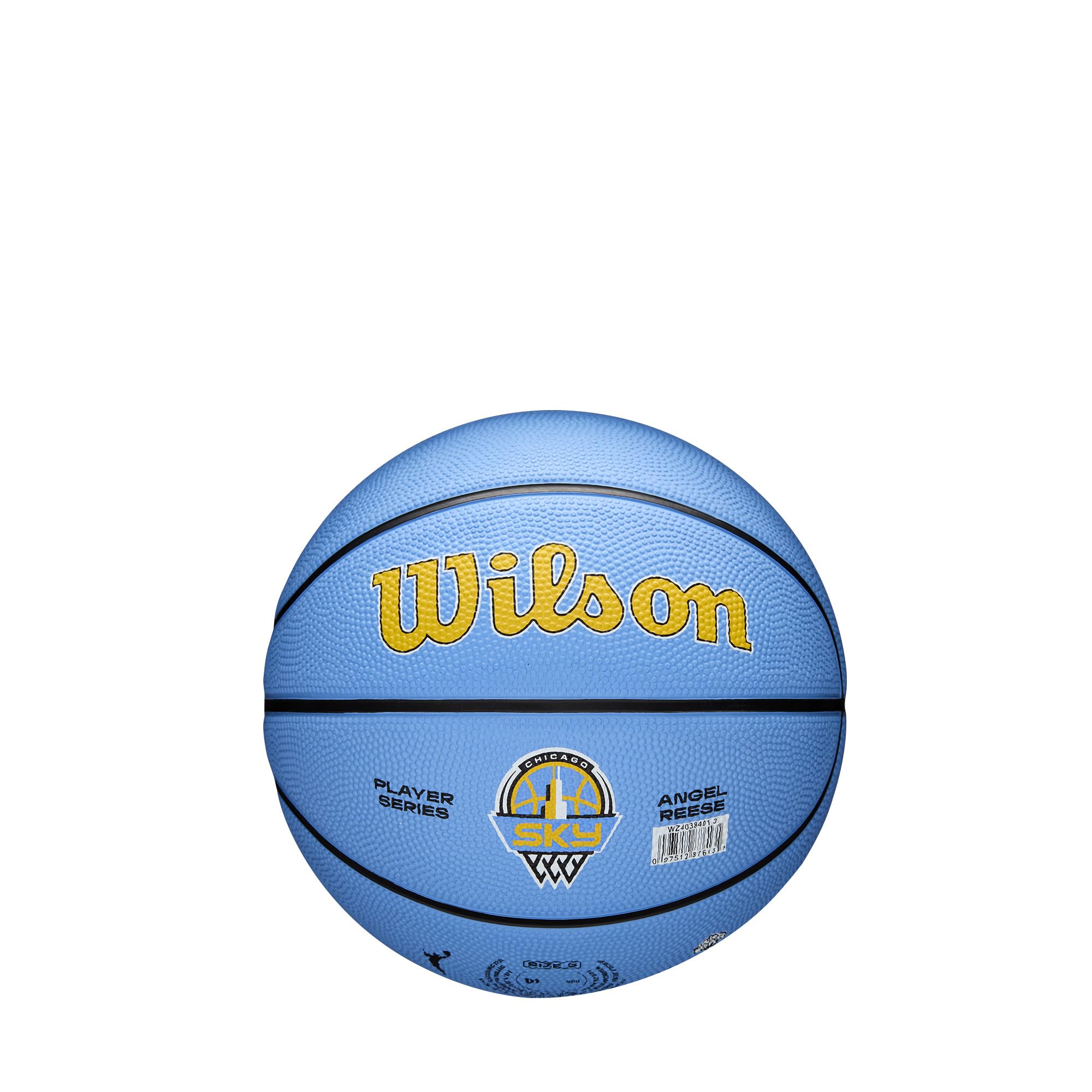wilson wnba player icon mini basketball - size 3, angel reese