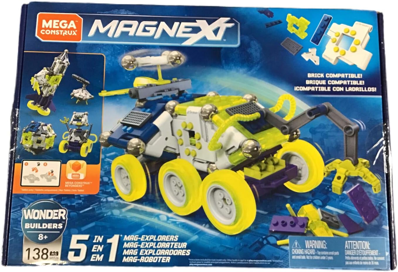 Mattel Mega Construx Magnext Toy 1108817
