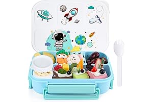 Kids Bento Lunch Box - Upgraded Easy to Open