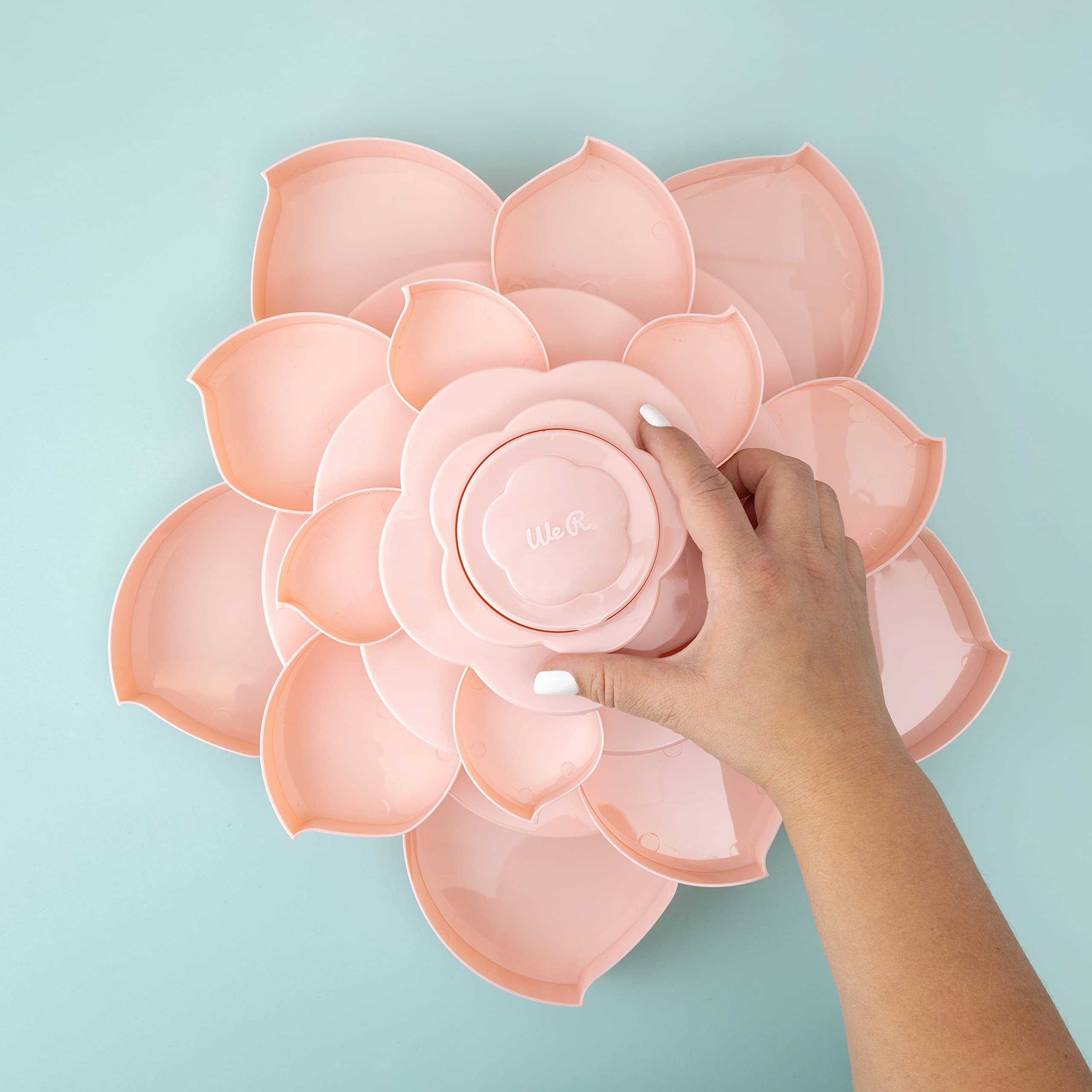 We R Memory Keepers Sew Ribbon - Pink Assortment Card With Velvet, Twill & Grosgrain Textures