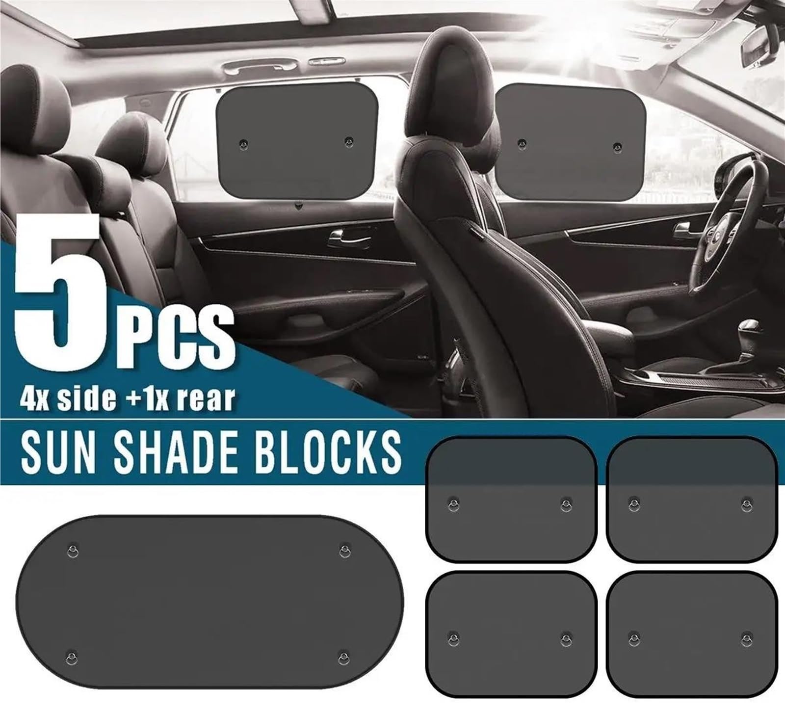 Auto Gardinen Universal Auto Sonnenschutz Seite Heckscheibe Auto Sonnenschutz Blockiert Kindersitz Sonne UV Blendung Hitzeschutz Auto Scheiben Sonnenblende