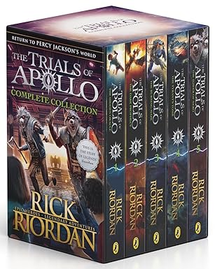 RICK RIORDAN: THE TRIALS OF APOLLO COMPLETE COLLECTION – The Hidden ...