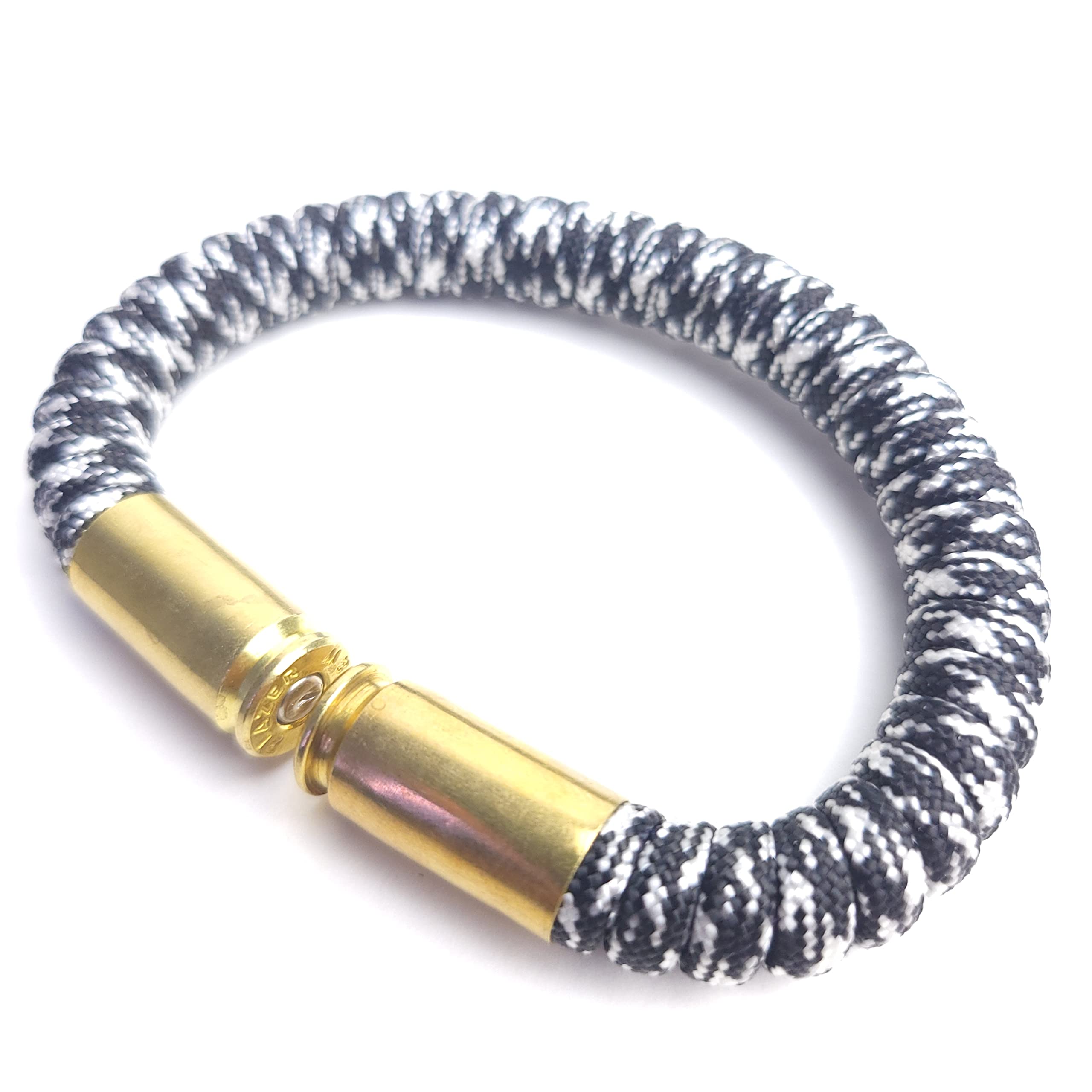 Prisoner of War/Missing in Action Paracord 40 Caliber Bullet Casing Bracelet