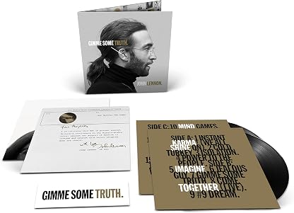 GIMME SOME TRUTH. [2 LP] por John Lennon — capa do álbum