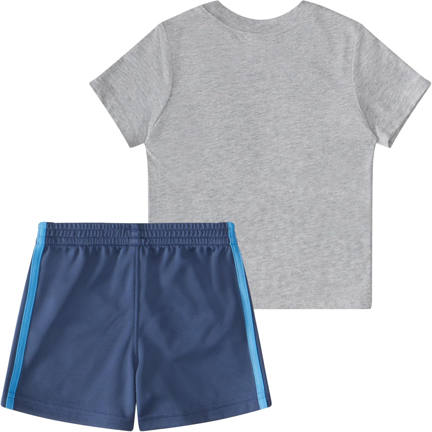 adidas boys Short Sleeve Cotton Graphic Tee & Shorts Set - Image 2