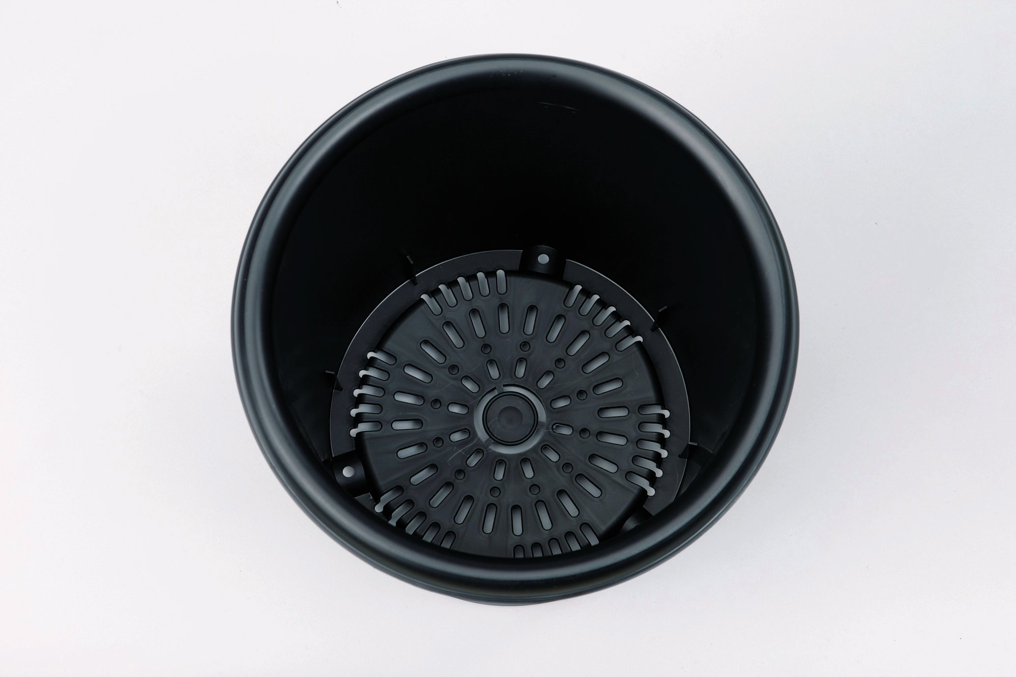 Amazon | グリーンパル 菊鉢 10号 黒 容量:約15L | 鉢