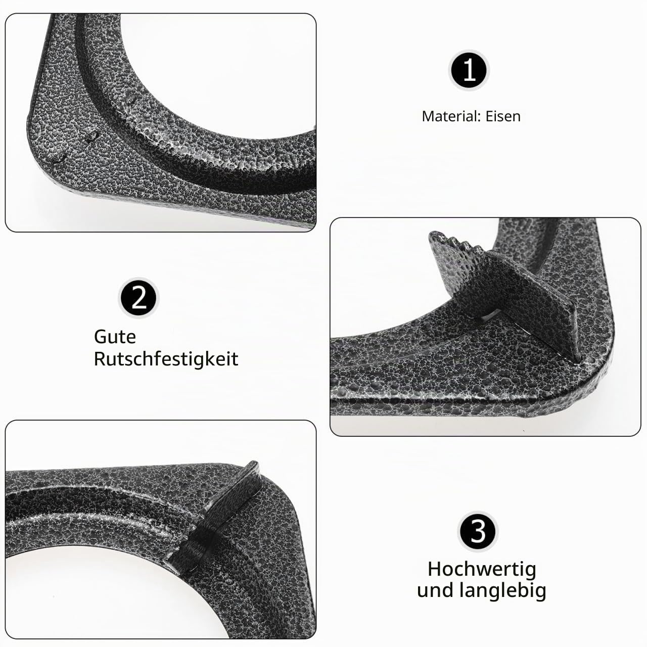 COLLBATH Gusseisen Wokring Gasherd Ständer Herdhalterung Rutschfeste Topfstütze Für Kleine Töpfe Effizientes Kochen Und Wärmeverteilung