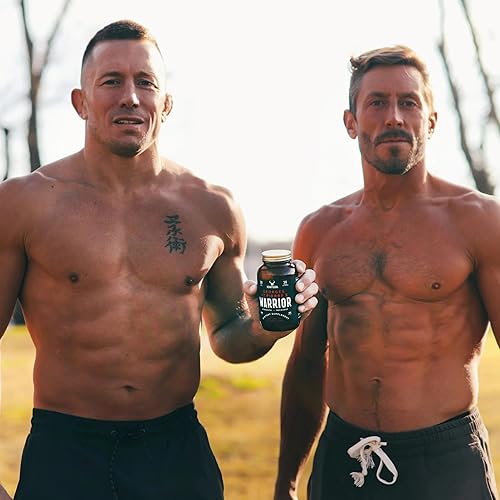 Heart & Soil Georges ST PIERRE'S Warrior Strength Recovery - Maximiza tu rendimiento, fuerza y recuperación (180 cápsulas)