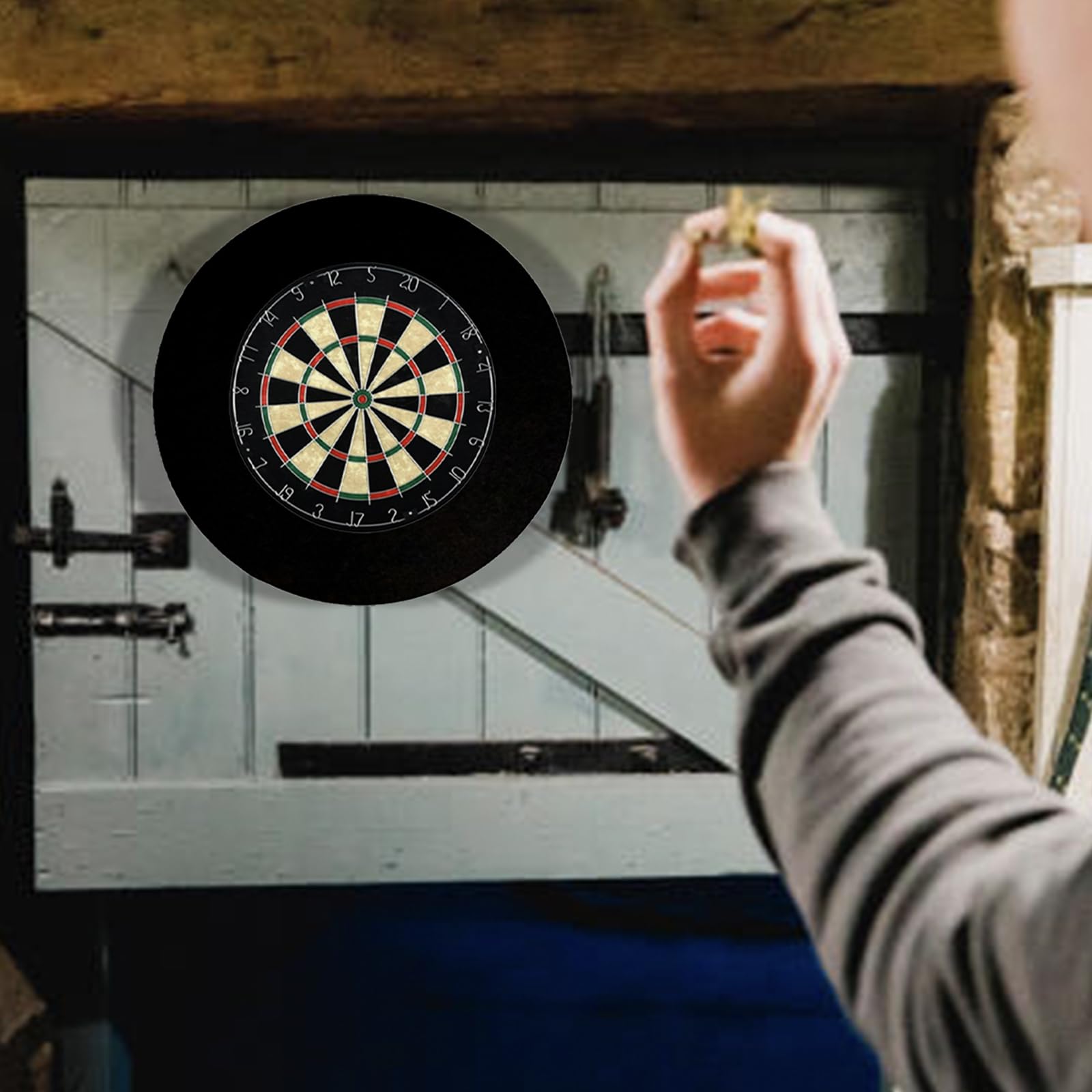 Dartboard Surround Ring passt zu Dartboards mit einem Durchmesser von 18 Zoll/45 cm, eine Dicke von 2,5 cm