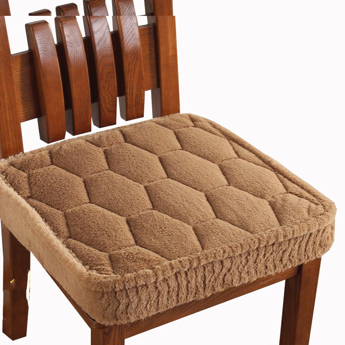 Uyeoco Q10 Thicked Booster Cushion For Armchair,8Cm/5Cm/3Cm Non-Slip Chair Seat Pads Cushions Soft Booster Pads For Garden Dining Office Home(,50X50x3cm)