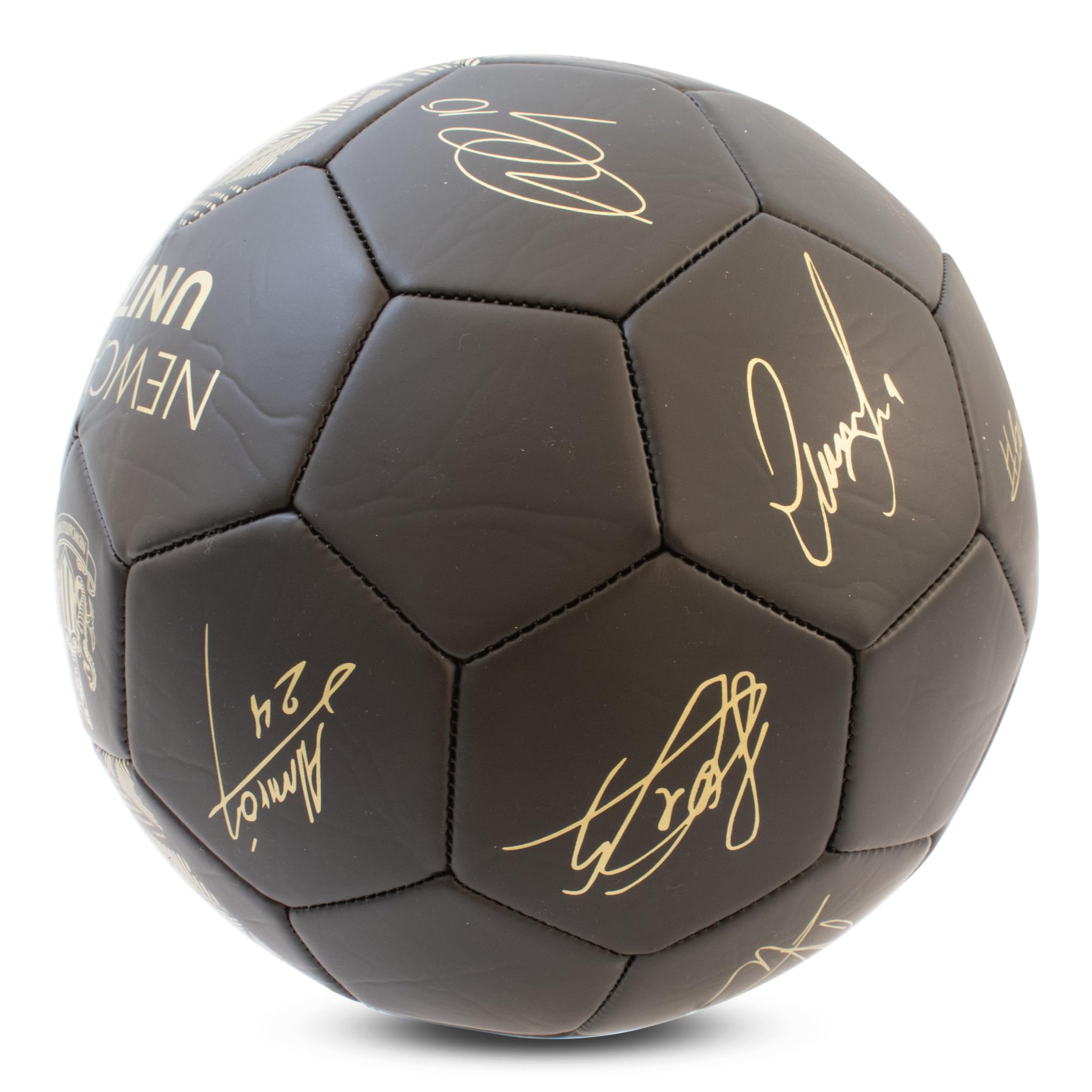 Hy-Pro Oficjalnie licencjonowana piłka nożna Newcastle United F.C. - Phantom, rozmiar 5, NUFC, trening, mecz, towar, kolekcja dla dzieci i dorosłych