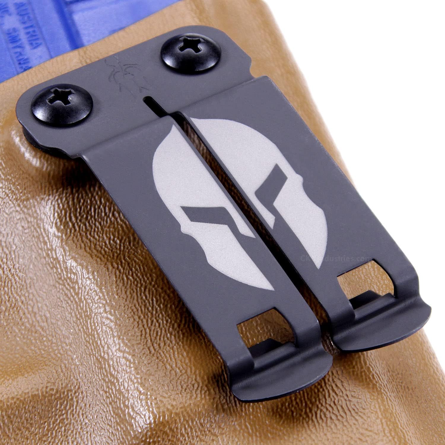 Monoblock Gear Belt Clips - (fits Belts up to 1.75 inches) - Inside-The-Waistband/IWB Customized Fit Concealed Carry Holster Mounting Attachments