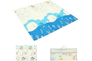 80x72in Baby Gym Play Mat for Crawling and Learning