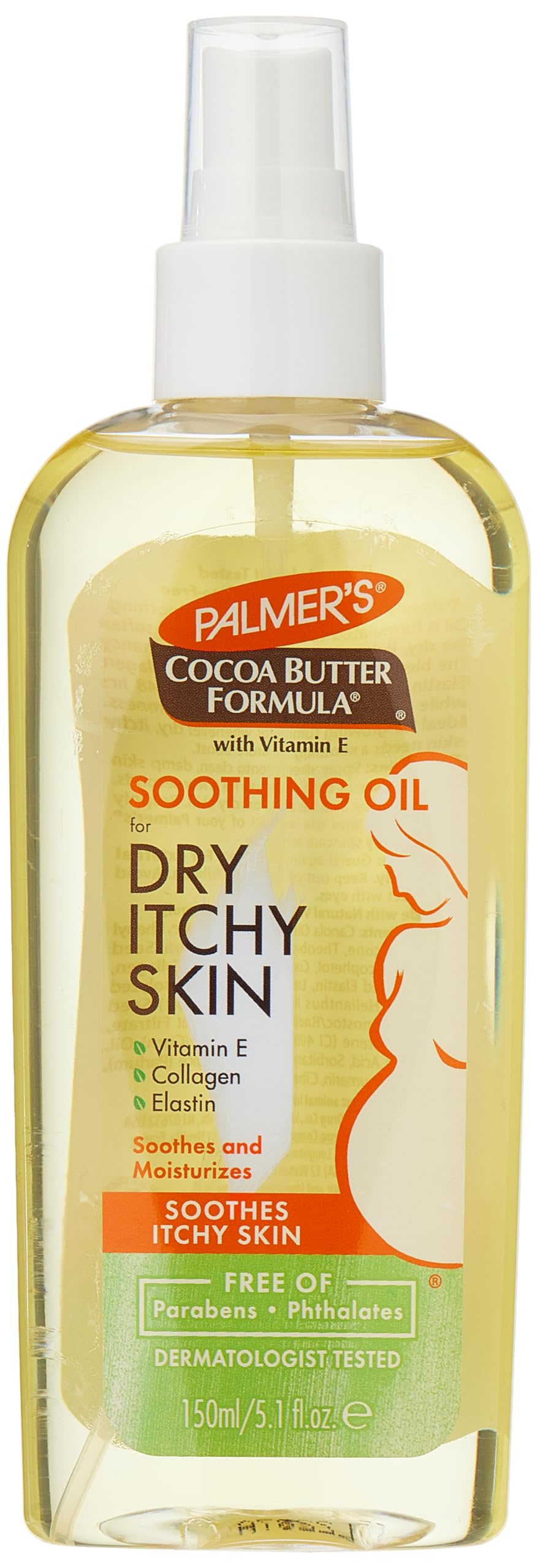 Palmers Cocoa Butter Formula Soothing Oil for Dry Itchy, Skin 150ml (Pack of 2), 150 ml (Pack of 2) - Image 3