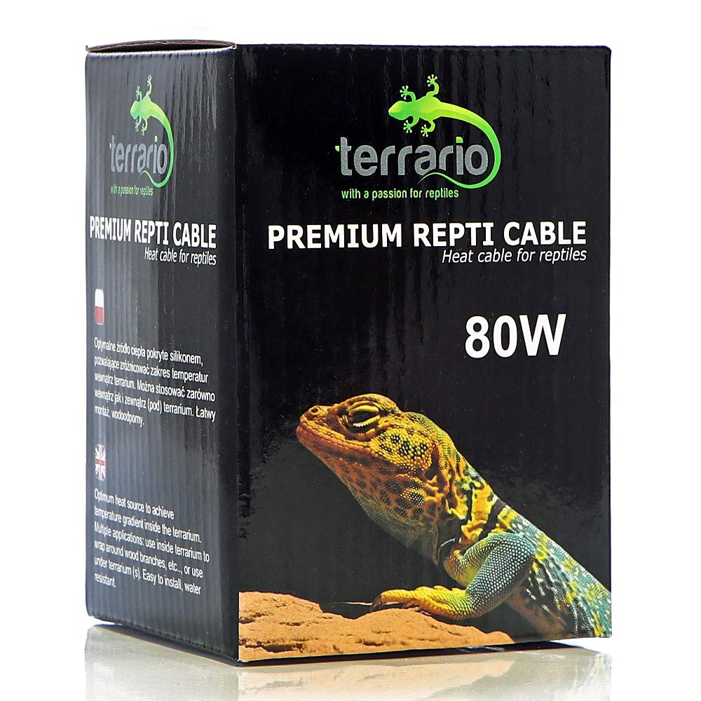 Terrario Premium Repti Cable 80W – Cable calefactor de 10,5 m