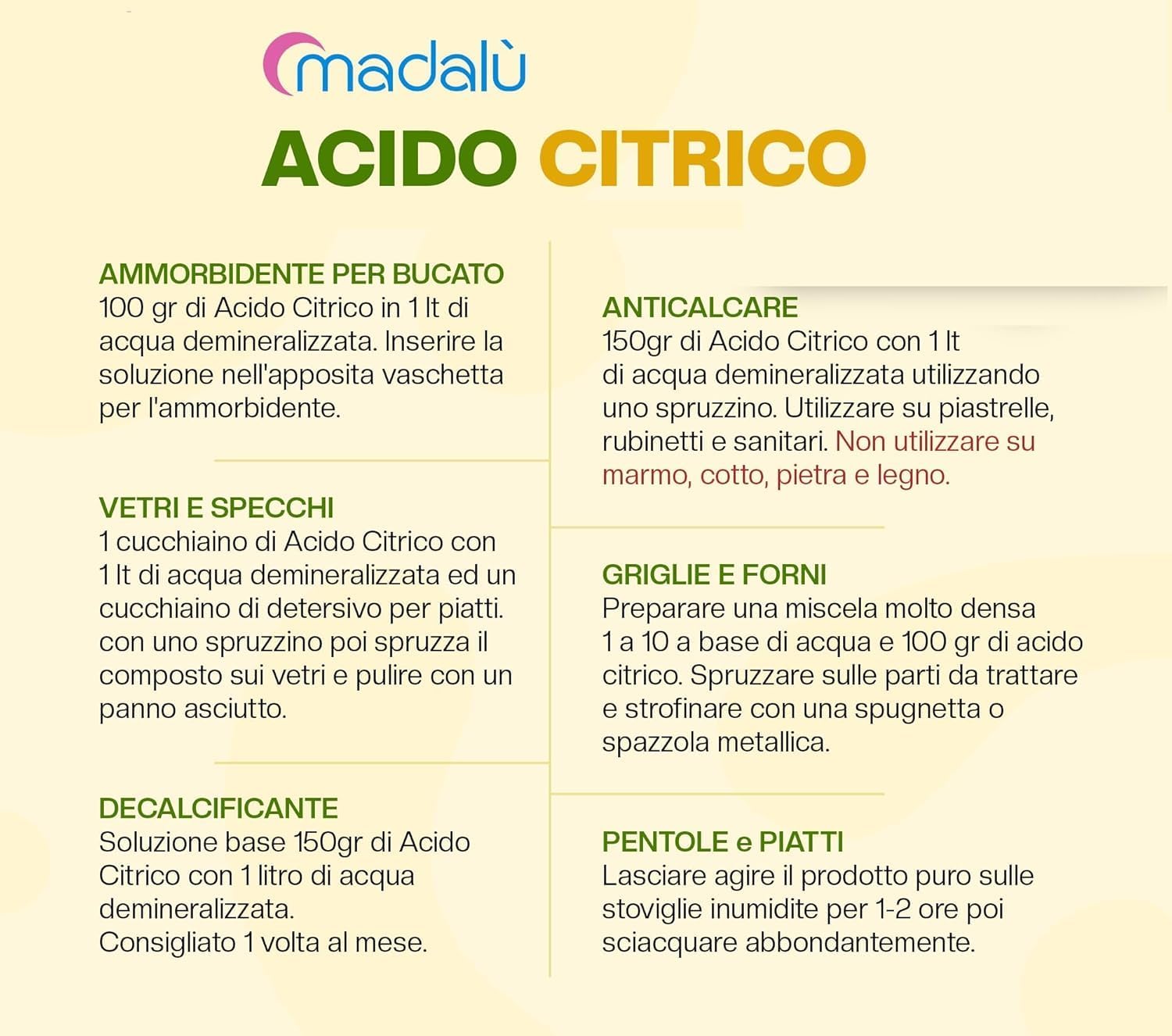 Kit Acido Citrico per Lavatrice + Percarbonato di Sodio Sbiancante (1,50 + 1,50 Kg) Azione Combinata per Sbiancante Bucato e Ammorbidente, Anticalcare Bagno, Antimuffa, Busta Richiudibile Riciclabile