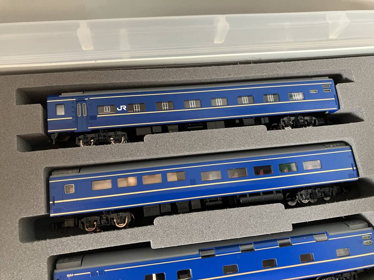 TOMIX 98725 24系　あさかぜ　東日本編成　基本セット　難あり 24系25形「あさかぜ・JR東日本仕様」が入線です。TOMIX 98725