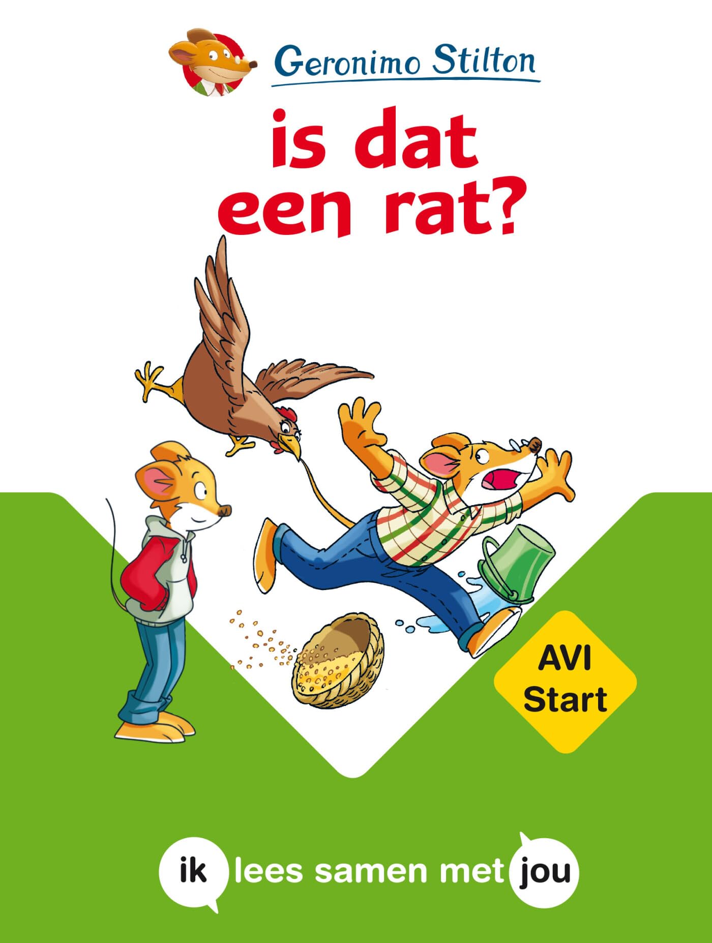 Is dat een rat?: AVI START/M3 (Ik lees samen met jou)