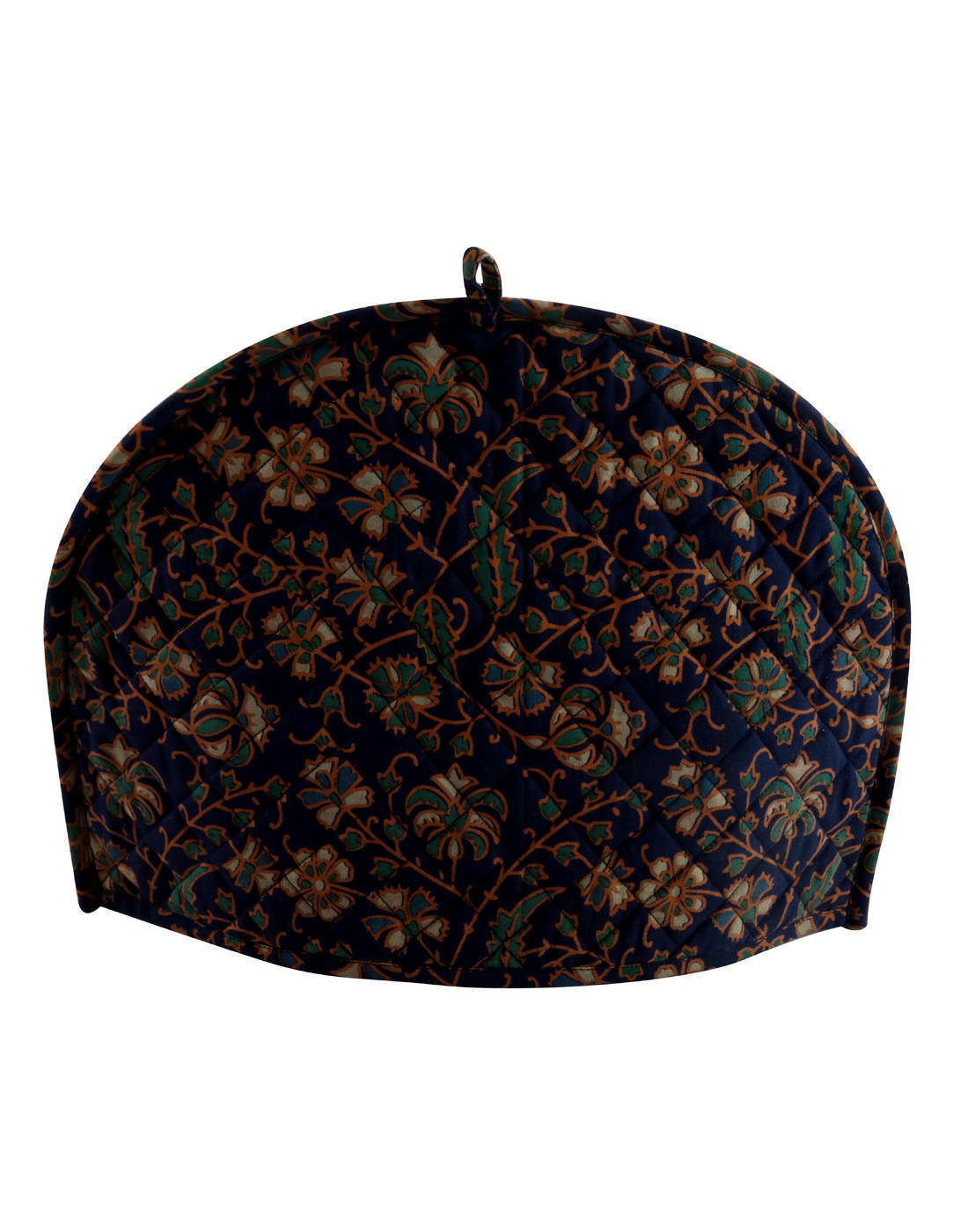 Indian Mandala Home Decor Handmade Cotton Creative Tea Cosy Peacock Mandala Tea Cozies Tea Pot Cover Cotton Print Tea Cozy 14x11 Inch