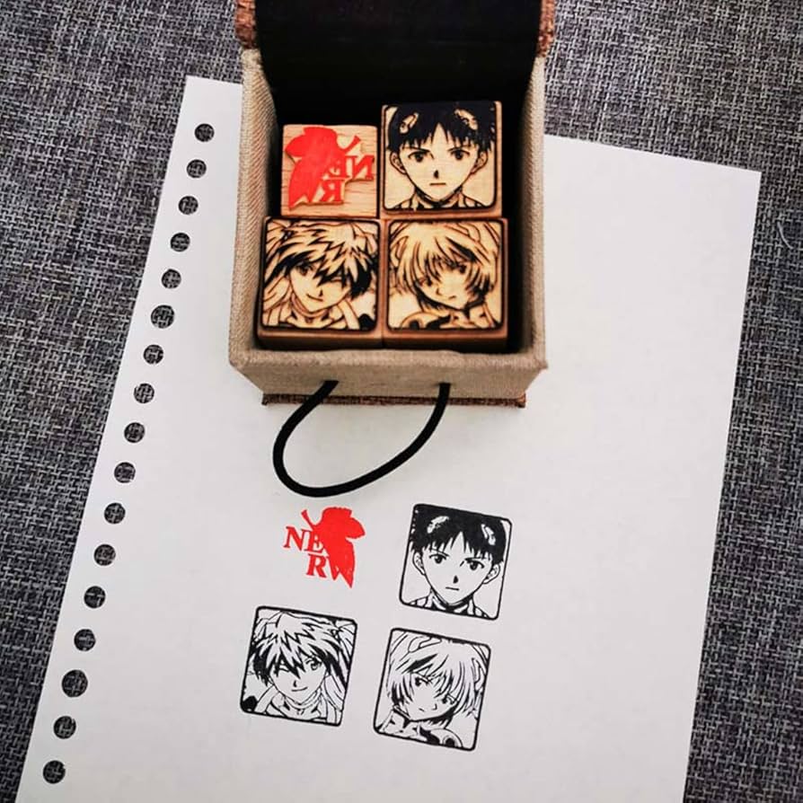 Amazon.co.jp: 印鑑 新世紀エヴァンゲリオン ハンコ スタンプ はんこ