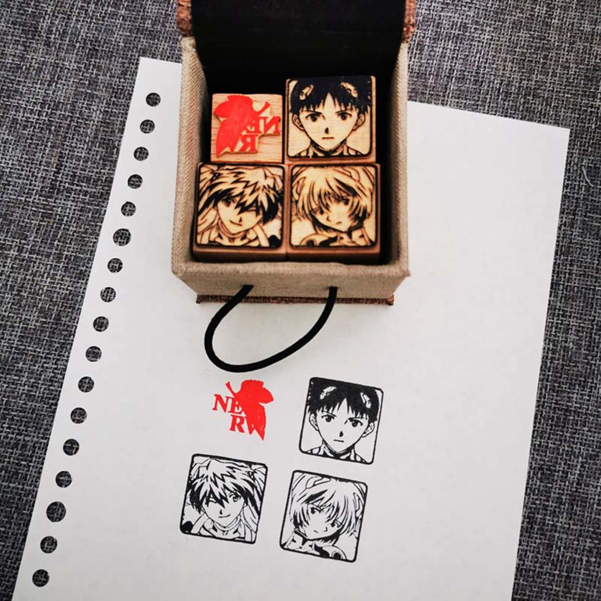 Amazon.co.jp: 印鑑 新世紀エヴァンゲリオン ハンコ スタンプ はんこ