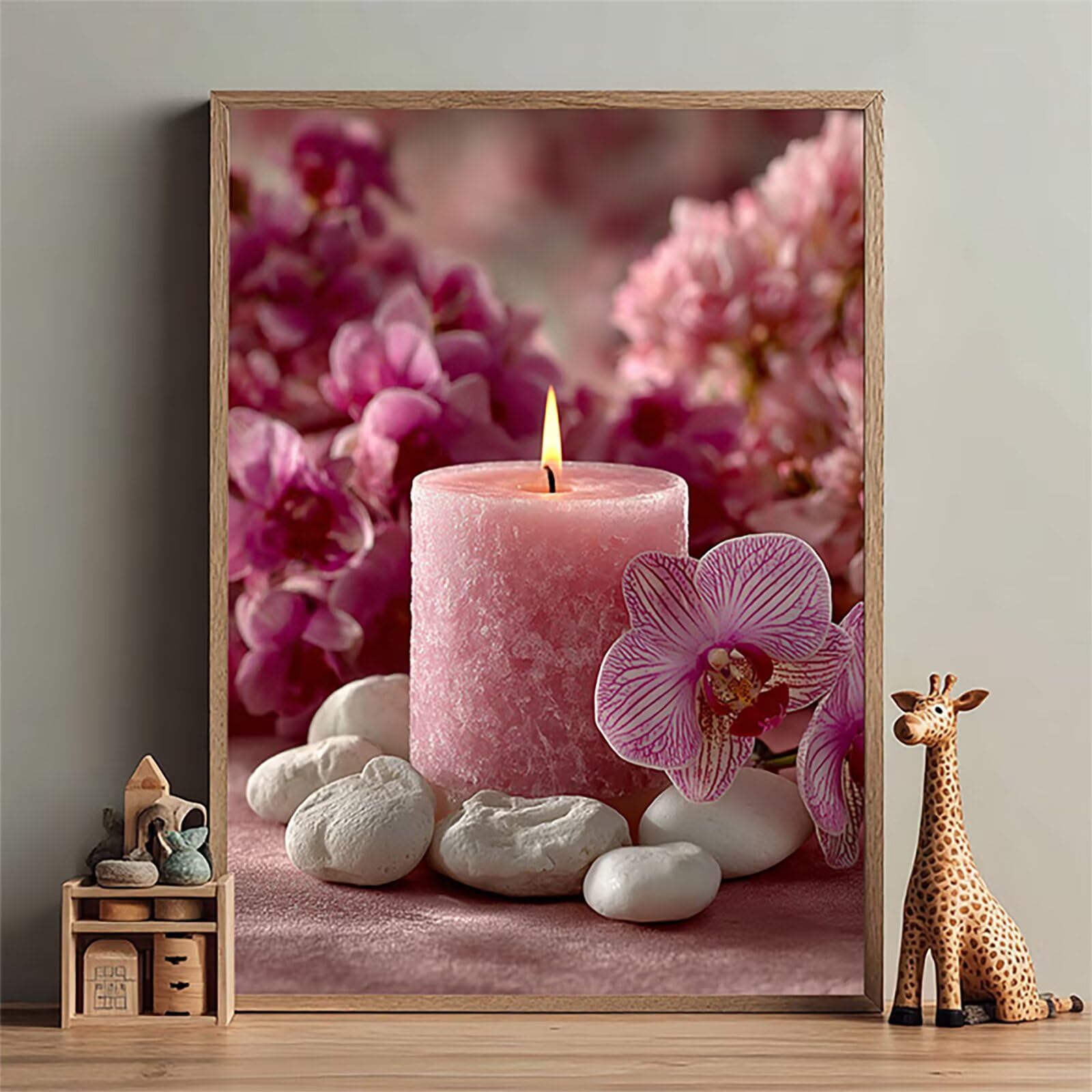 5D Diamond Painting View, Diamond Painting Adult Flor, 5D Cross Stitch Painting Diamonds Kits, DIY Diamond Painting, Wall Decoration, Women's Gift, 100x135cm R-8219